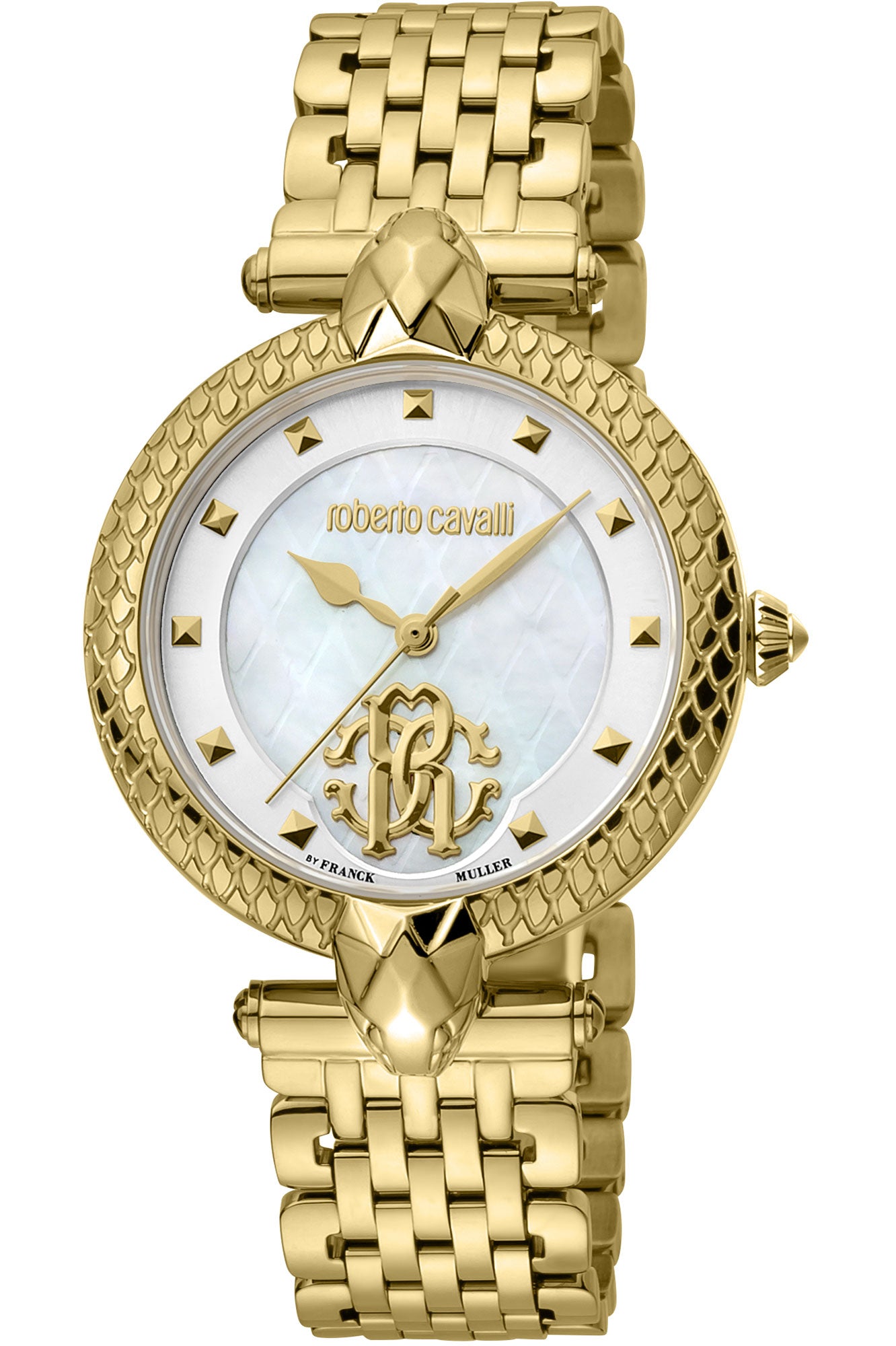 Roberto Cavalli Ladies Gold watch