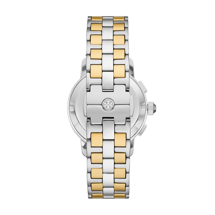 Tory Burch Ladies Chronograph Two Tone