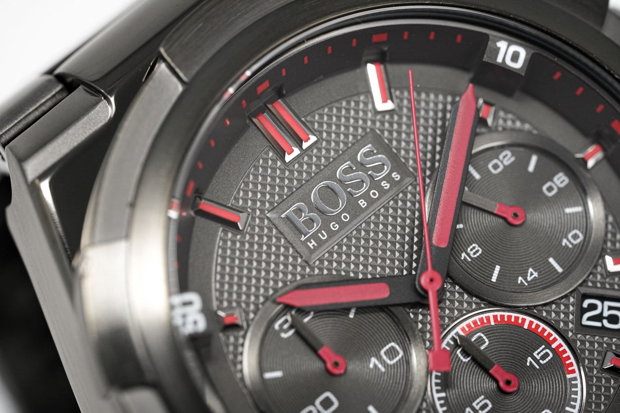 Hugo Boss Men's Supernova Gun Metal Edition Chronograph Watch
