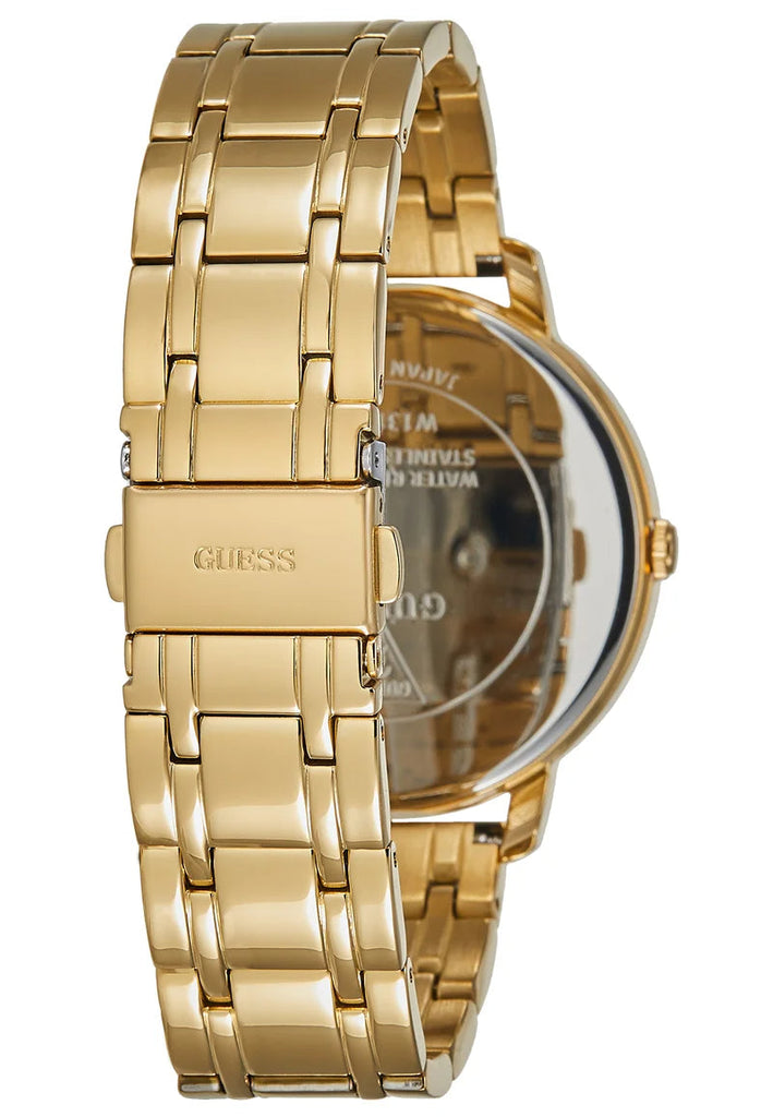GUESS HORIZON MENS GOLD WATCH