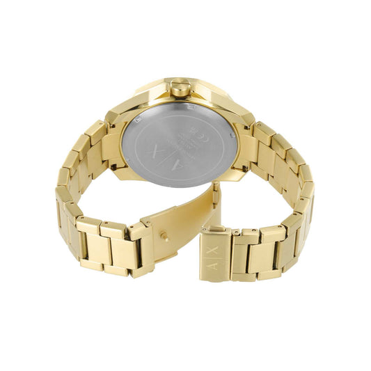 Armani Exchange Mens Gold with Green Dial