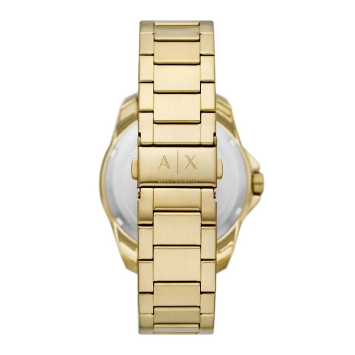 Armani Exchange Mens Gold with Green Dial