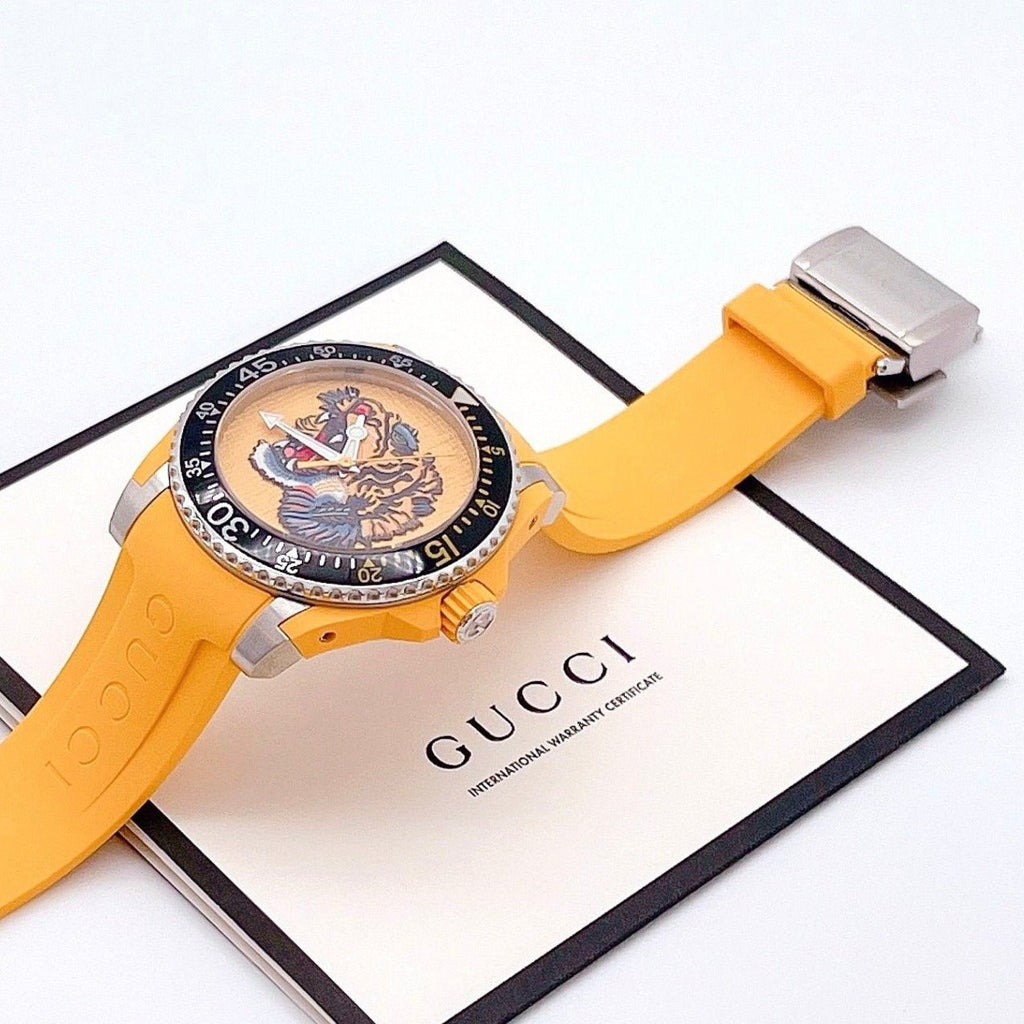 GUCCI MENS YELLOW YA136317