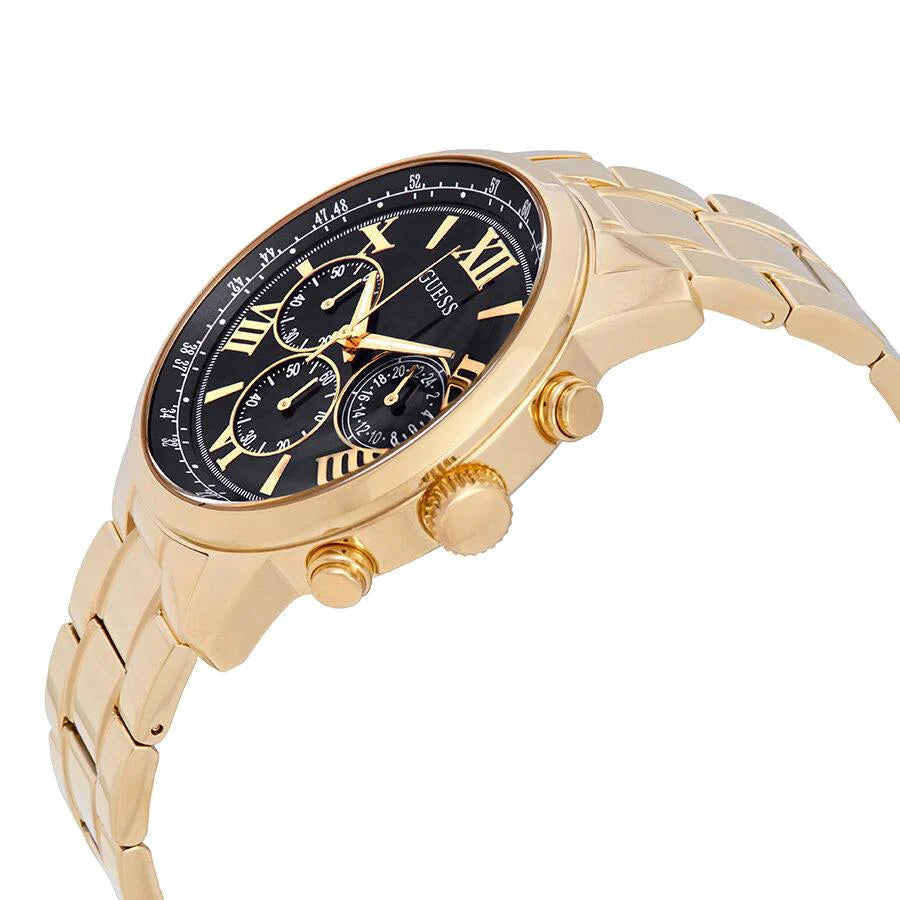 GUESS HORIZON MENS GOLD WATCH