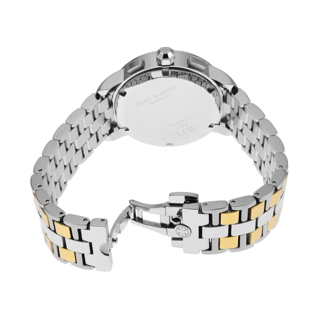 Tory Burch Ladies Chronograph Two Tone