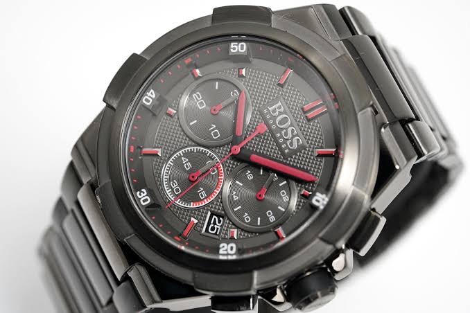 Hugo Boss Men's Supernova Gun Metal Edition Chronograph Watch